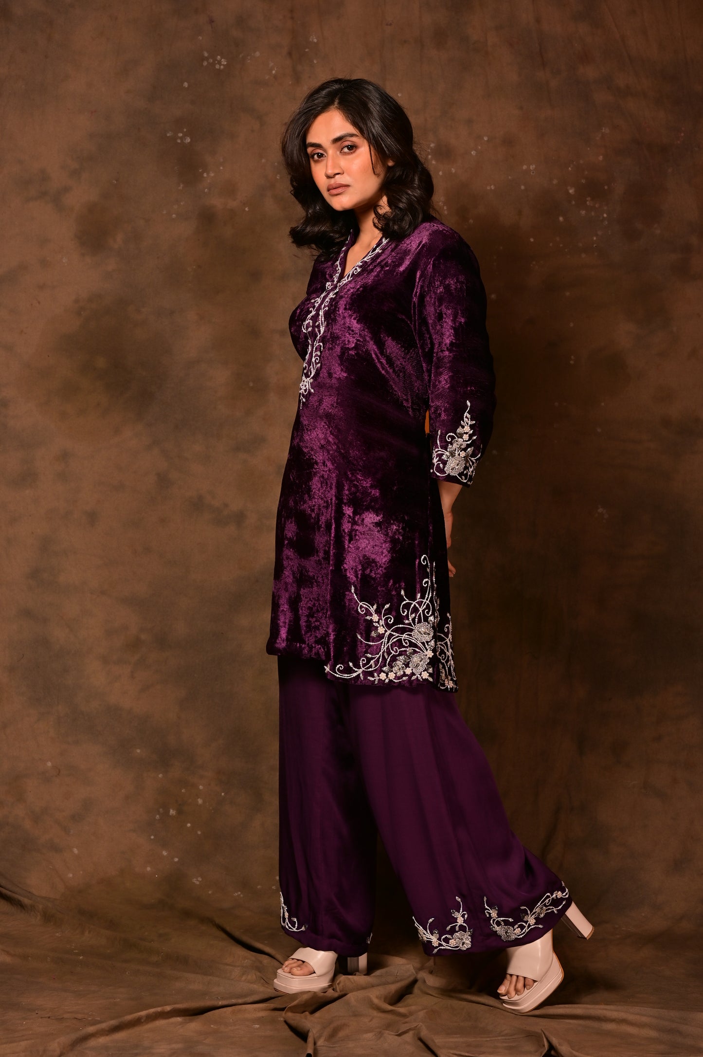 Velvet Co-ord Set