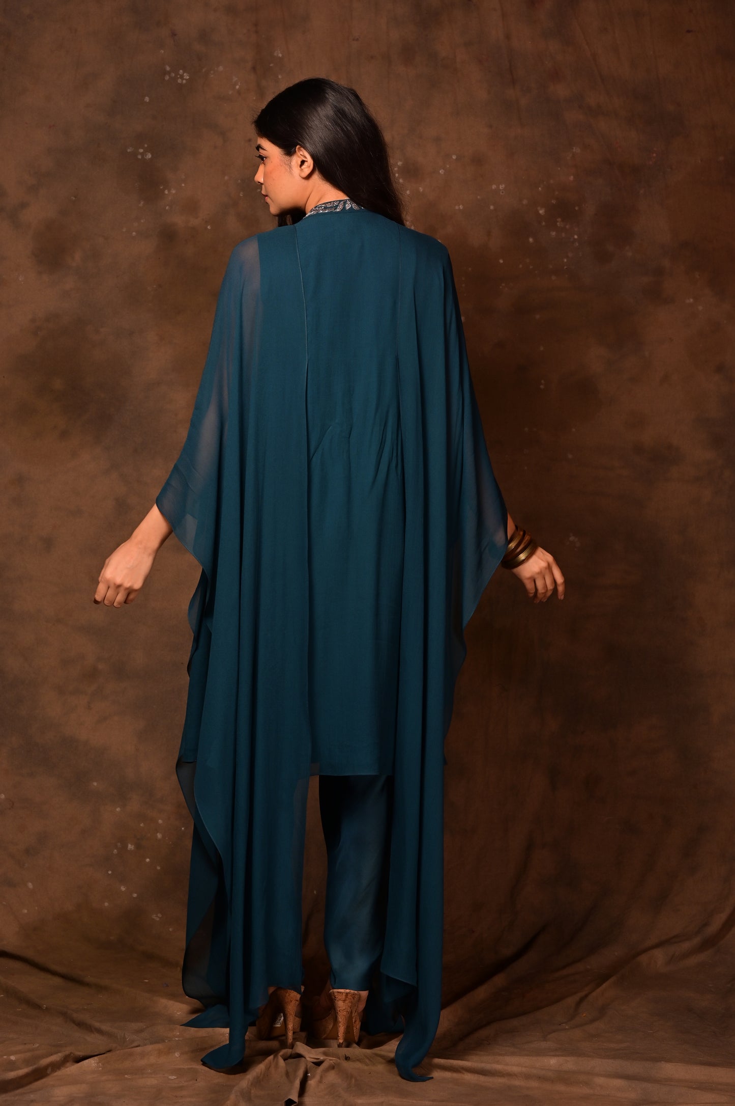 Kaftan Flap Kurta Set