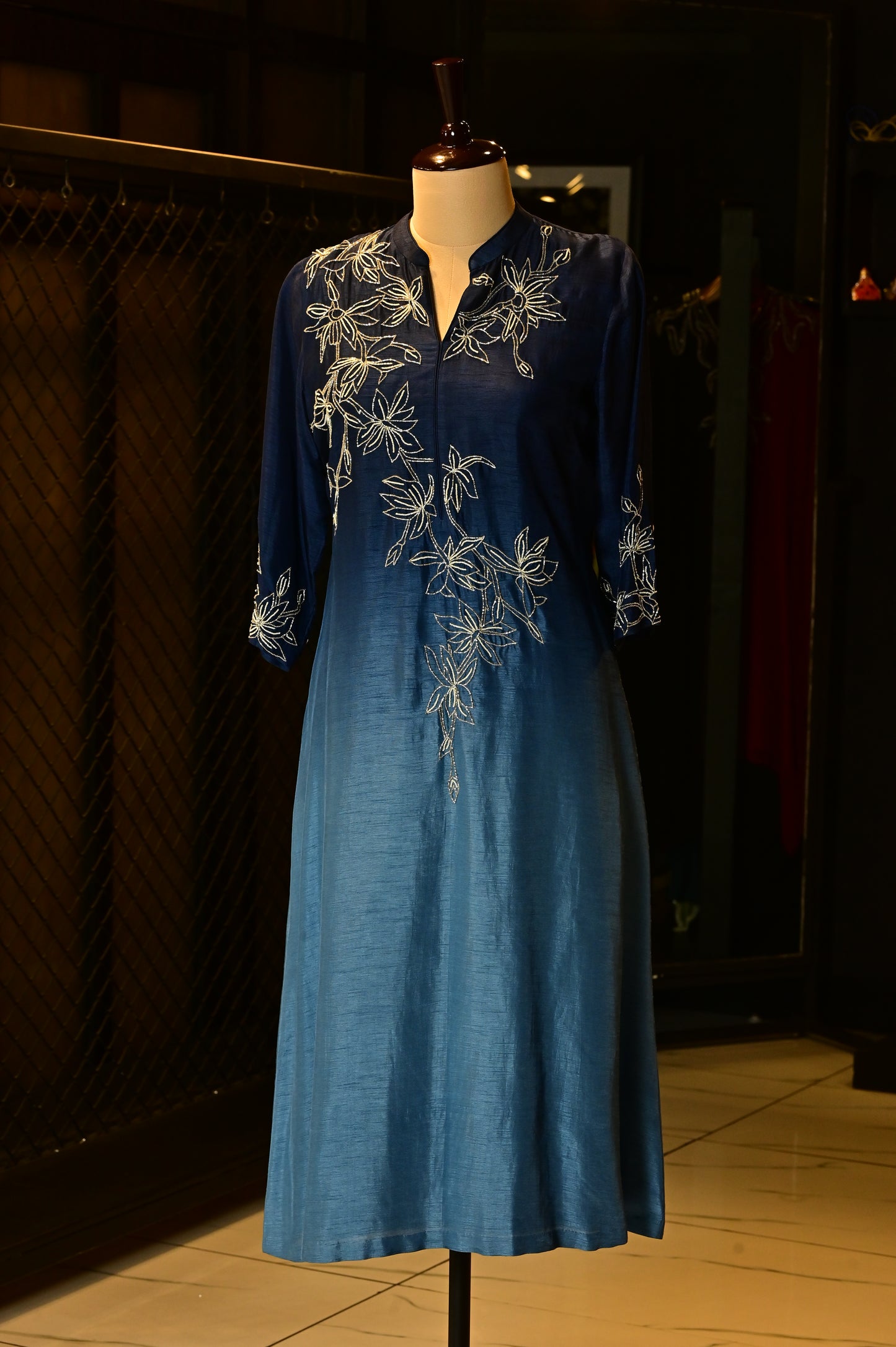 Ombre Kurta Set