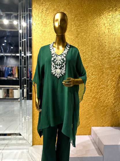 Ombre Yoked Kaftan