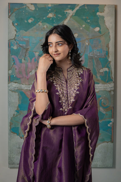 Tissue Kaftan Set