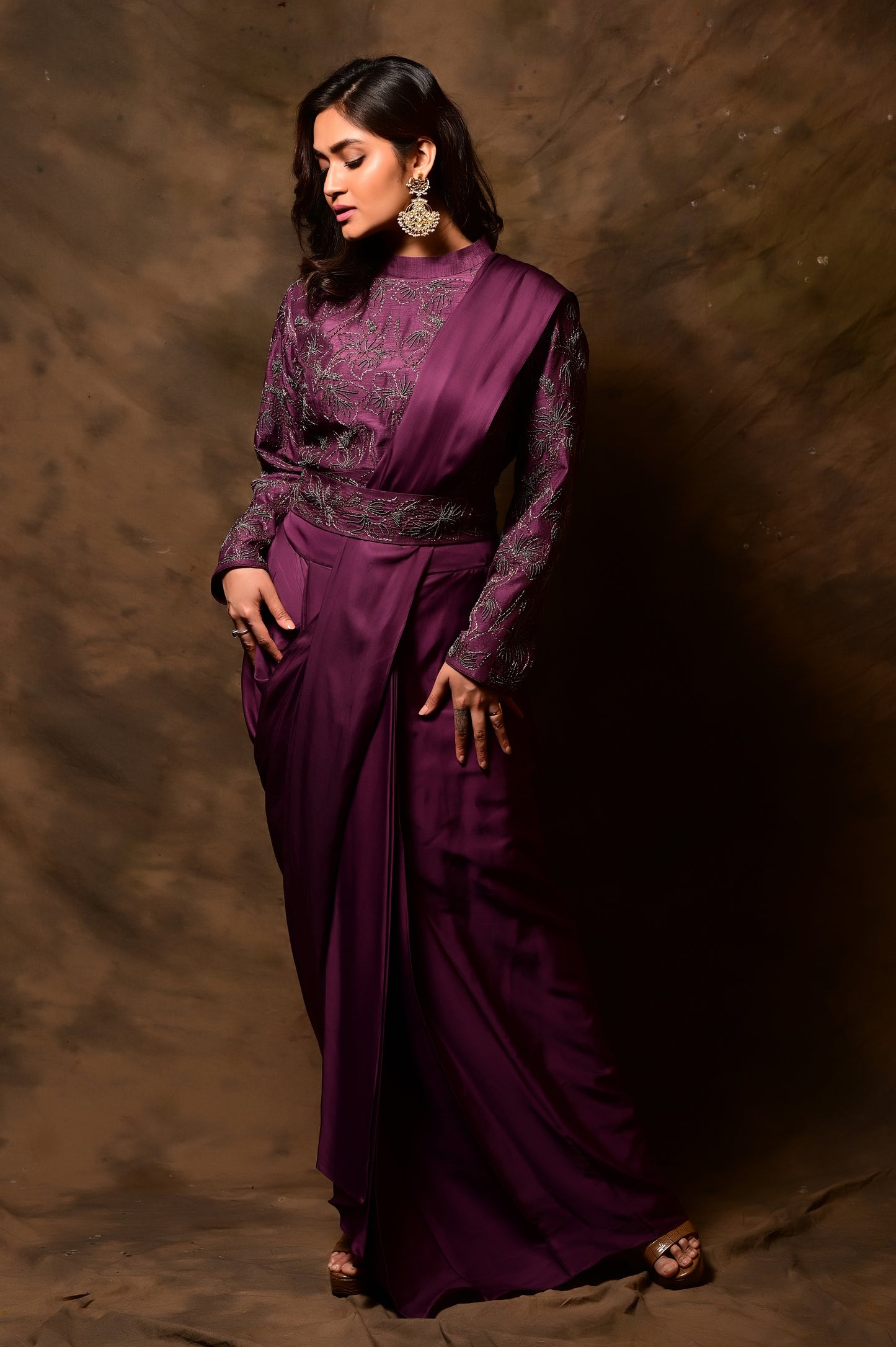 Dhoti Saree Set