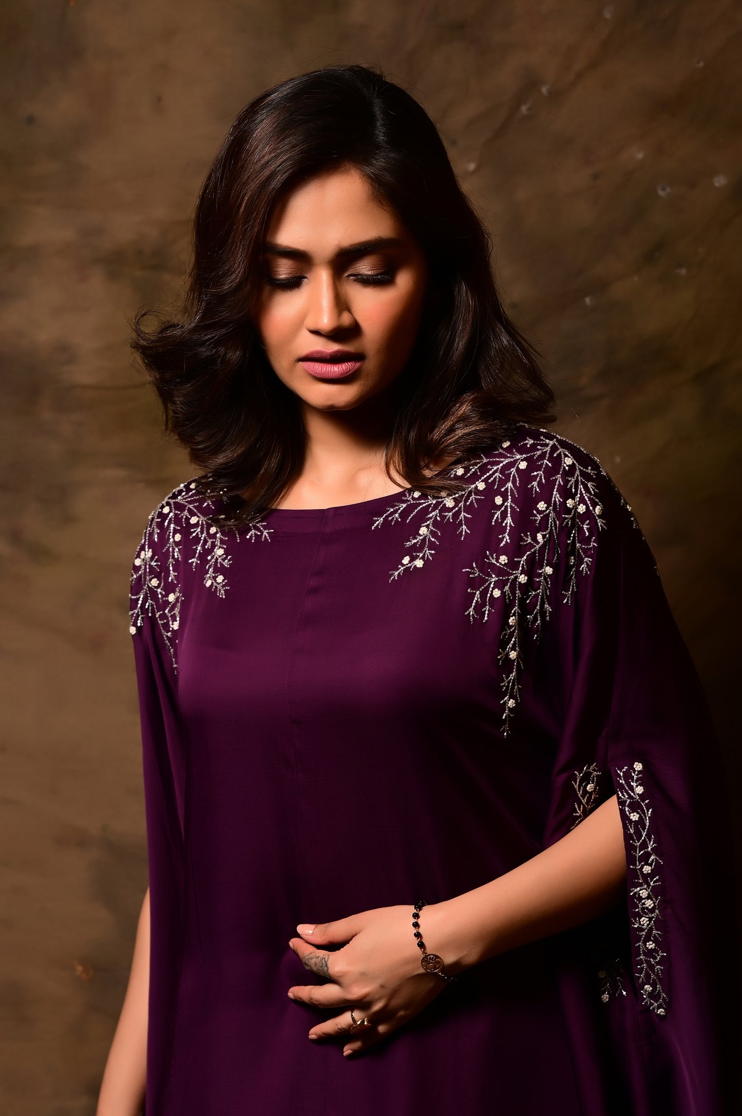 French Knot Kaftan Set