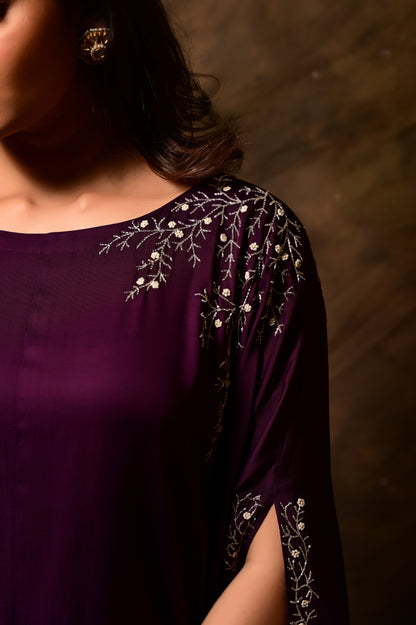 French Knot Kaftan Set