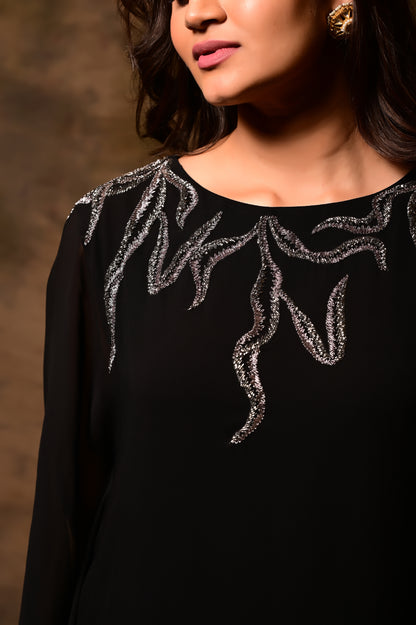 Foliage Kaftan Dress