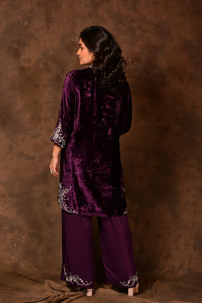 Velvet Co-ord Set
