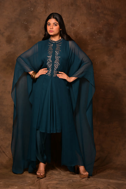 Kaftan Flap Kurta Set