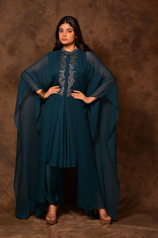 Kaftan Flap Kurta Set