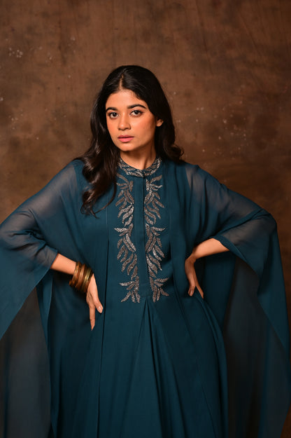 Kaftan Flap Kurta Set