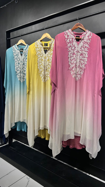 Ombre Kaftan Set