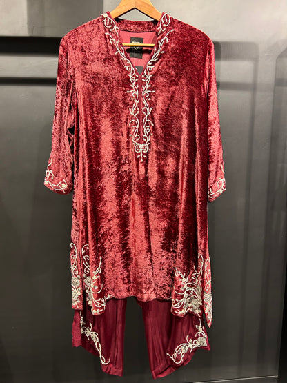 Velvet Co-ord Set