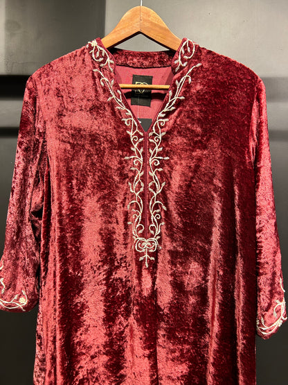 Velvet Co-ord Set