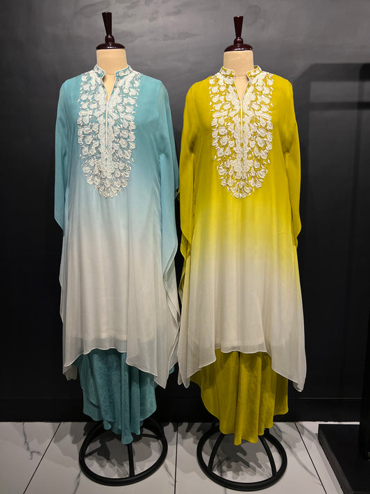 Ombre Kaftan Set