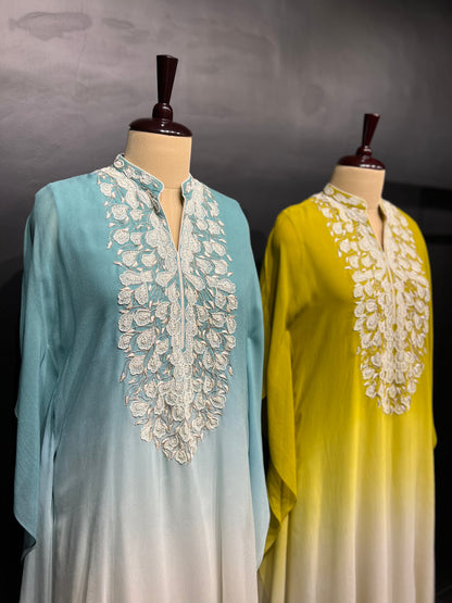 Ombre Kaftan Set