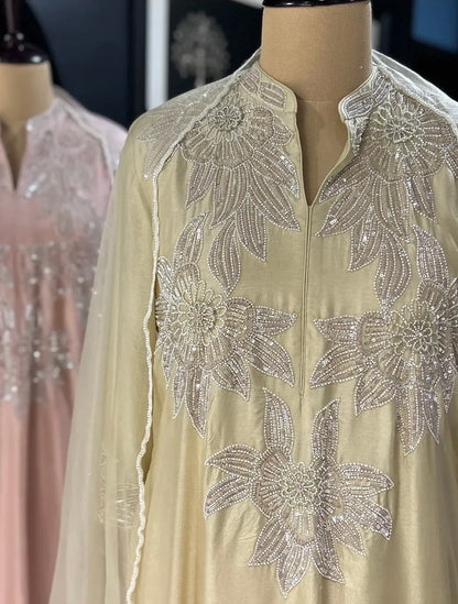Macro Flower Kurta Set