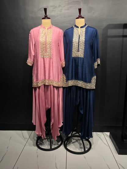 Zardozi Short Kurta Set