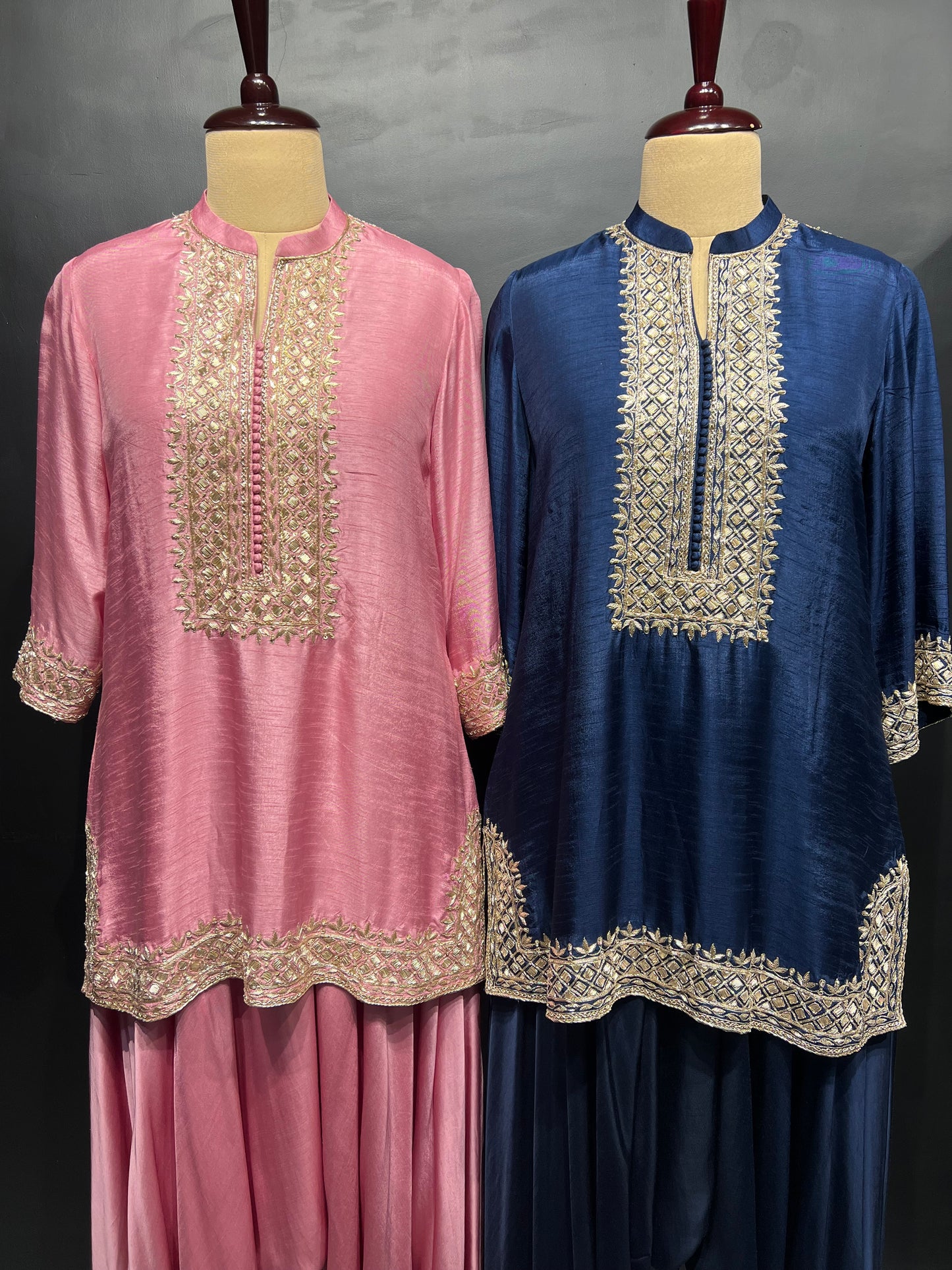 Zardozi Short Kurta Set