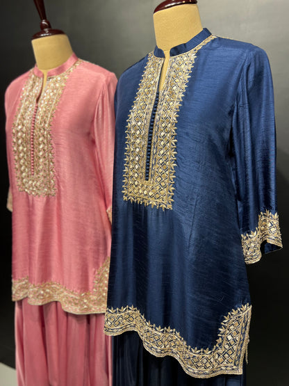 Zardozi Short Kurta Set