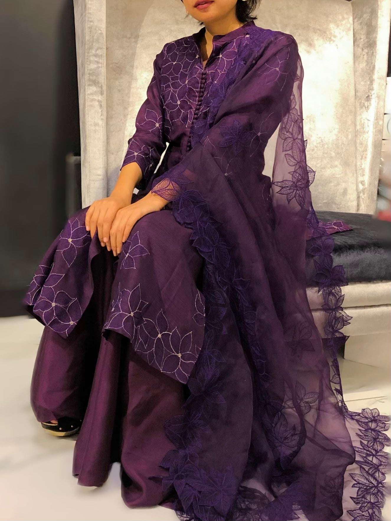 Signature Cutwork Suit