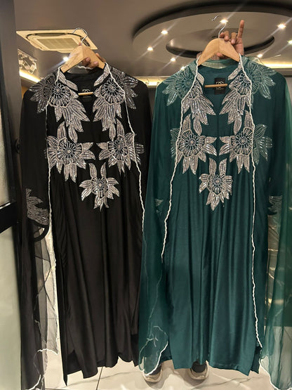 Macro Flower Kurta Set