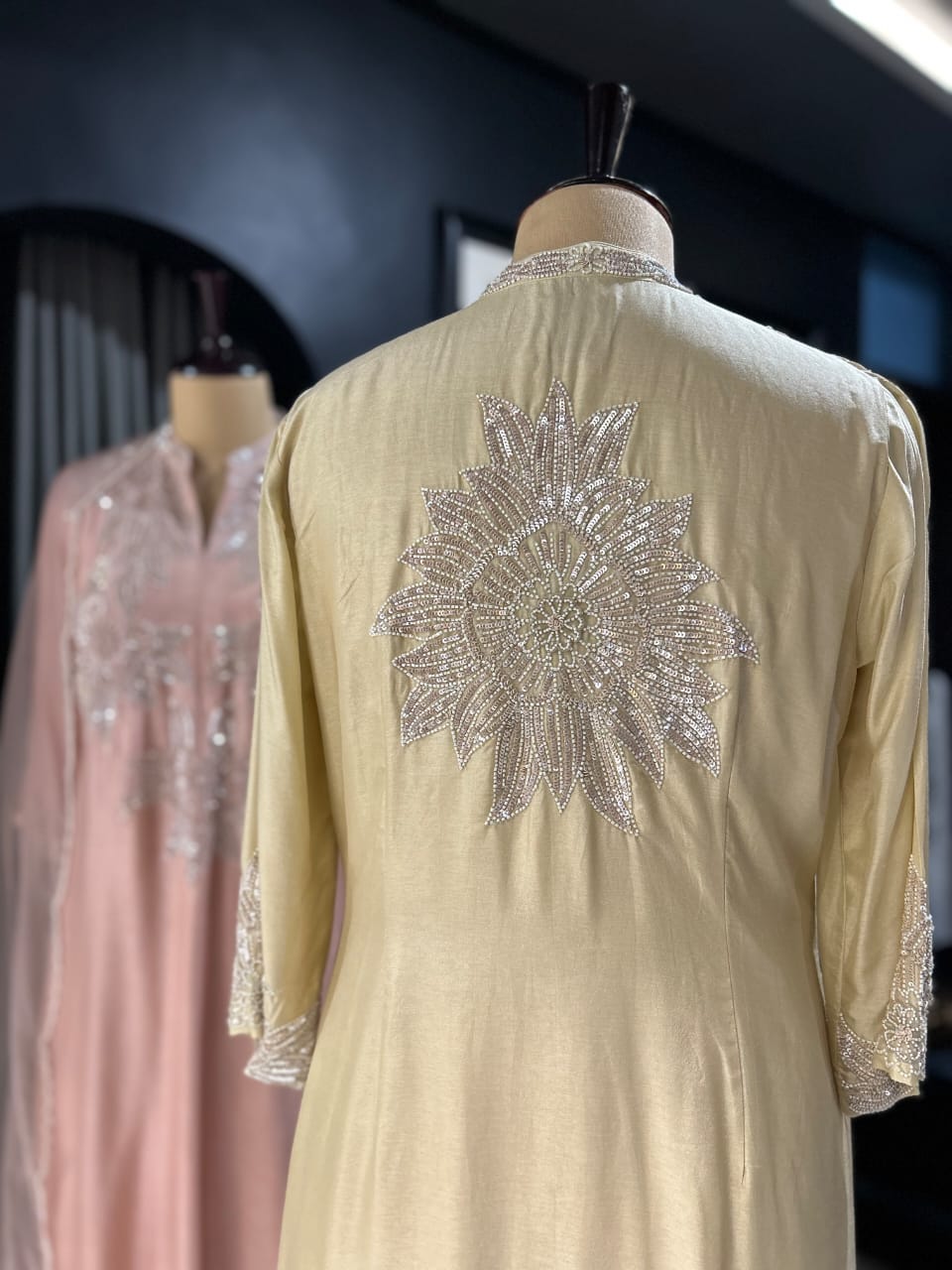 Macro Flower Kurta Set