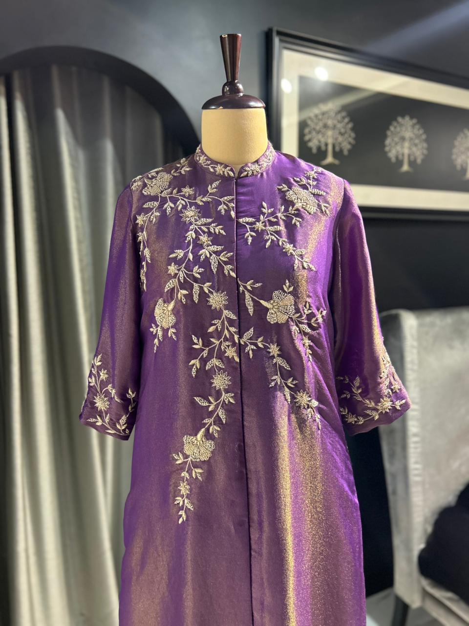 Tissue Kurta Set